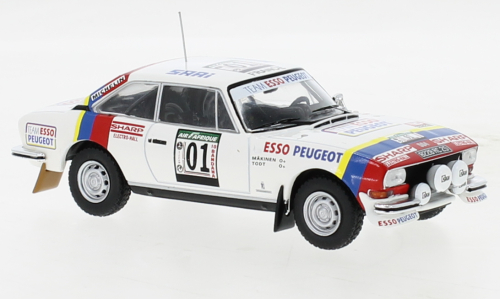 Peugeot 504 Coupe V6 No.1 Rally Cote d'Ivoire 1978 Makinen/Todt - 1:43